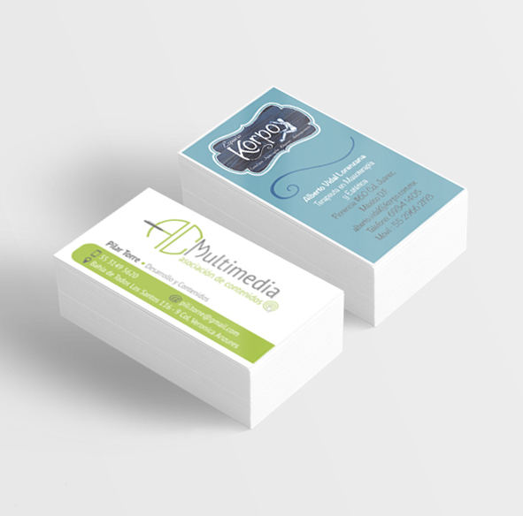 Tarjetas de presentación
